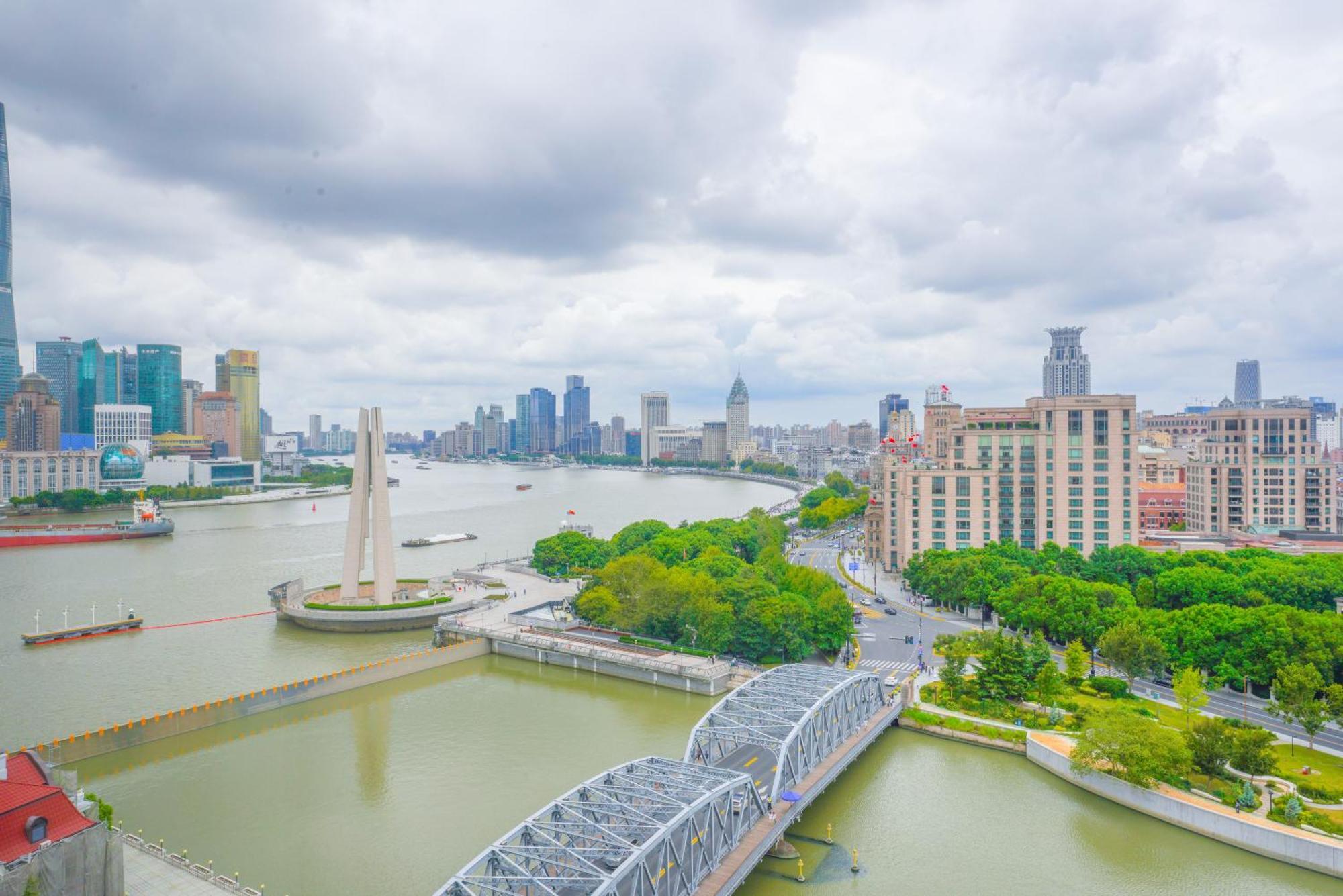 Broadway Mansions Hotel - On The Bund Shanghai Luaran gambar