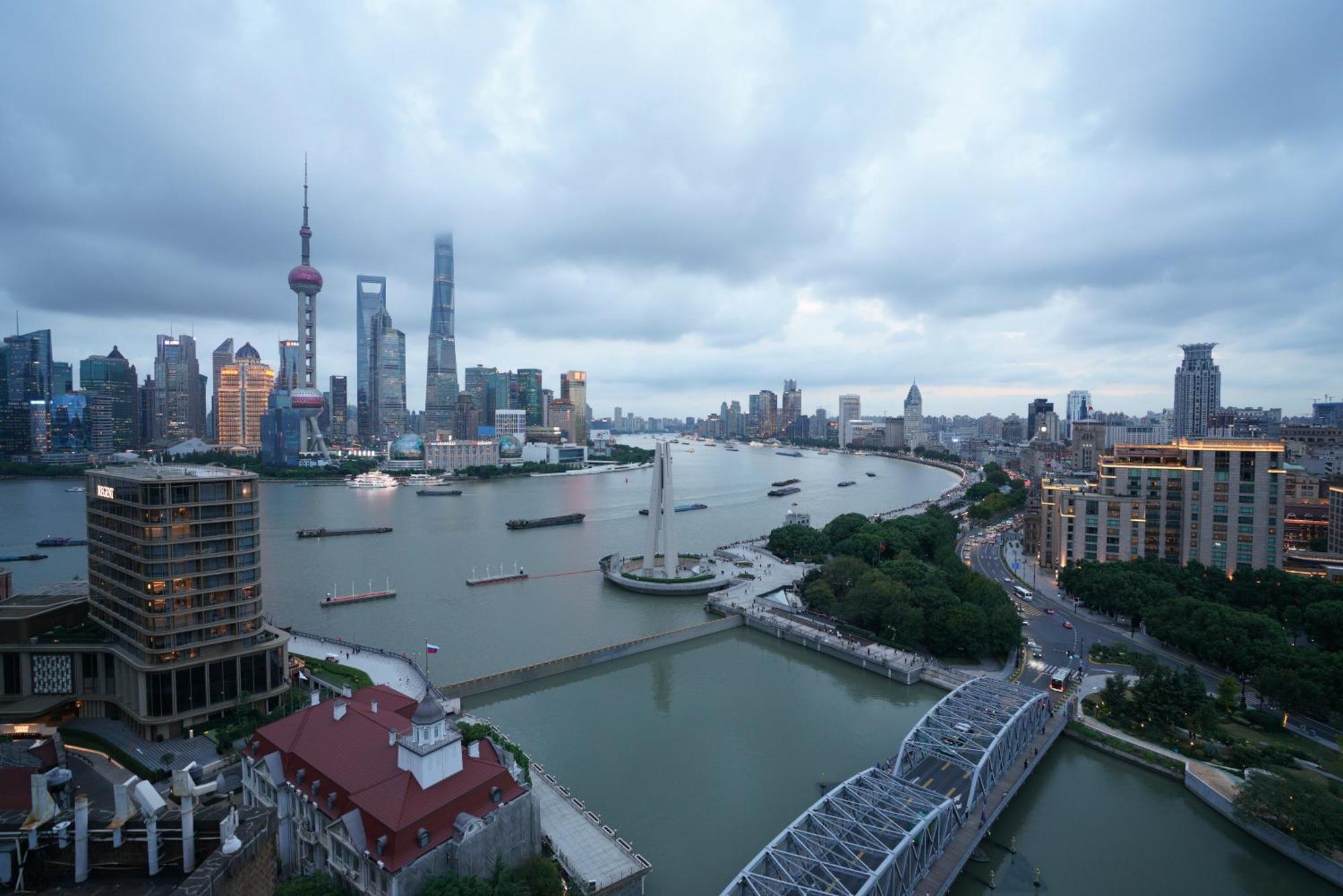 Broadway Mansions Hotel - On The Bund Shanghai Luaran gambar