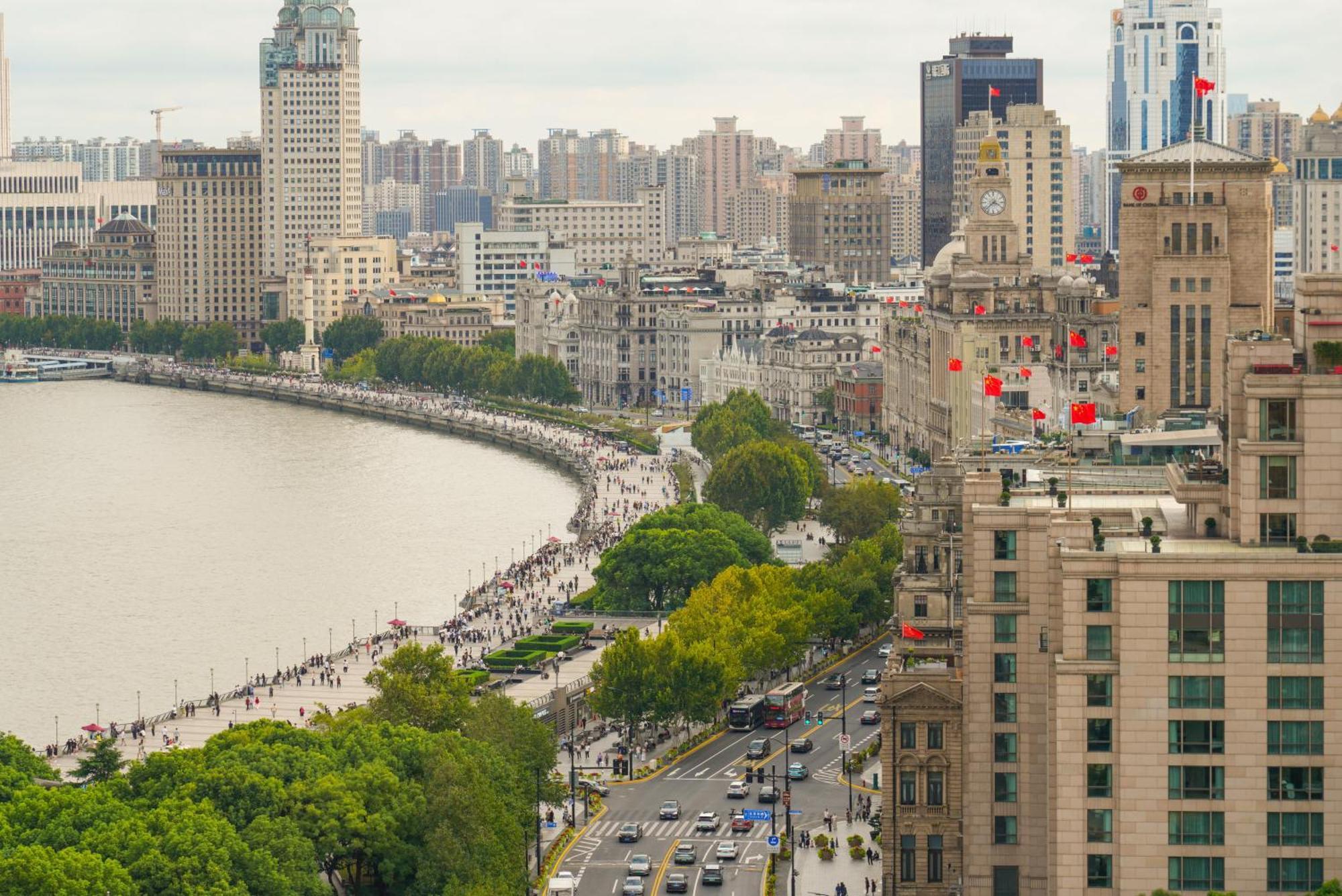 Broadway Mansions Hotel - On The Bund Shanghai Luaran gambar